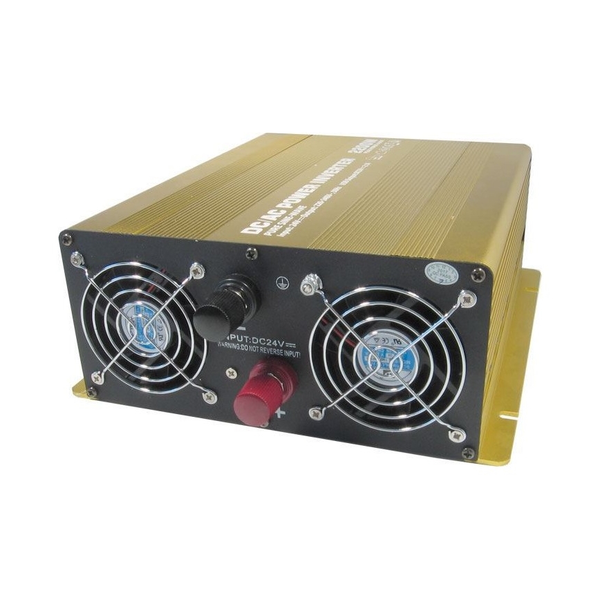 Инвертор (преобразователь напряжения) чист. синус 2200W/12V/230V + USB