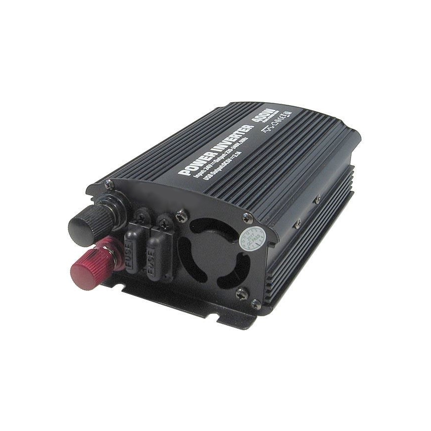 Инвертор (преобразователь напряжения) мод. синус 400W/12/230V