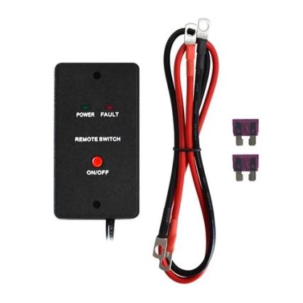 Инвертор (преобразователь напряжения) CARSPA 600W/12/230V + проводное дистанционное управление