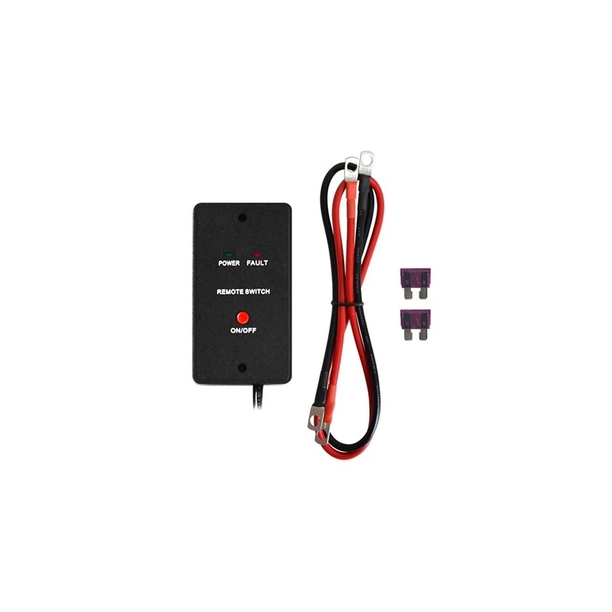 Инвертор (преобразователь напряжения) CARSPA 600W/12/230V + проводное дистанционное управление
