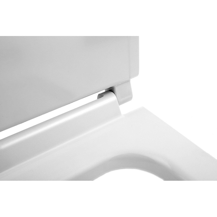 Ісвеа - Сидіння для унітазу СофтКлоз ПЮРІТІ біле