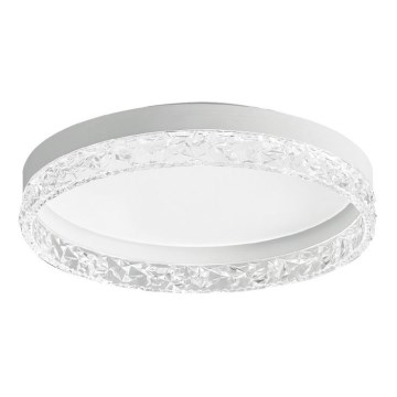 ITALUX - Диммируемый потолочный светильник RANTE LED/58W/230V 3000-6500K диаметр 50 см белый + пульт дистанционного управления