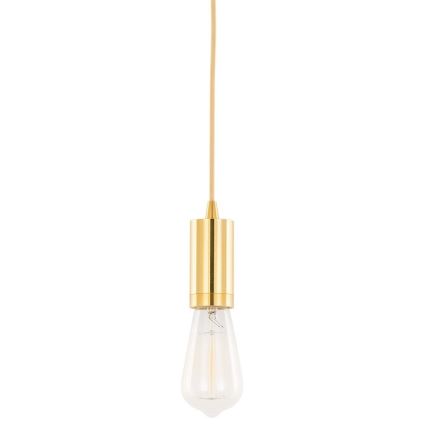ITALUX - Подвесная люстра MODERNA 1xE27/60W/230V золотистый