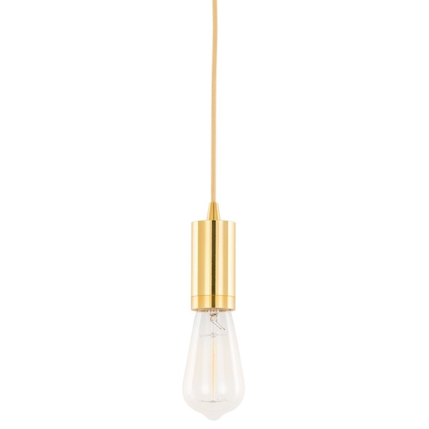 ITALUX - Подвесная люстра MODERNA 1xE27/60W/230V золотистый
