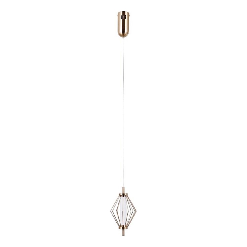 ITALUX - LED-люстра на тросе SEVILLA LED/5 Вт/230 В 3000 К золотая