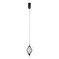 ITALUX - LED люстра на тросе SEVILLA LED/5W/230V 3000K черная