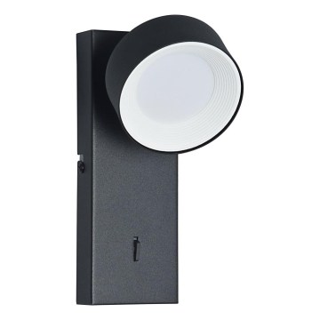 ITALUX - LED настінний світильник FONTEN LED/1,8W/230V 4000K чорний