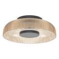 ITALUX - LED стельовий світильник PASSO LED/8W/230V 3000K діаметр 25 см димчасто-бежевий