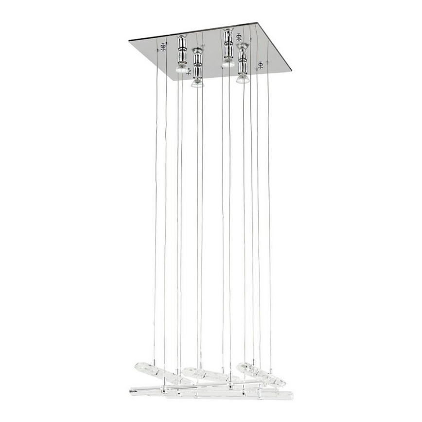 ITALUX - Люстра на мотузці DIAMOND 4xGU10/50W/230V + 12xG4/10W