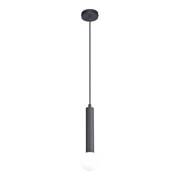 ITALUX - Люстра на шнурі FILANO 1xG9/5W/230V чорна