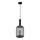 ITALUX - Люстра на тросе ANTIOLA 1xE27/40W/230V диам. 20 см черная