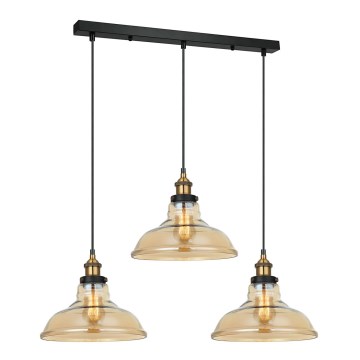 ITALUX - Люстра на тросі HUBERT 3xE27/40W/230V