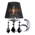 ITALUX MBM-2572/1 BK - Настенный светильник CORNELIA 1xE14/40W/230V