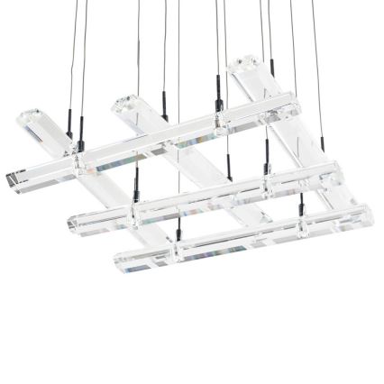 ITALUX MD8103-16B3 - Люстра на тросе DIAMOND 4xGU10/50W/230V + 12xG4/10W