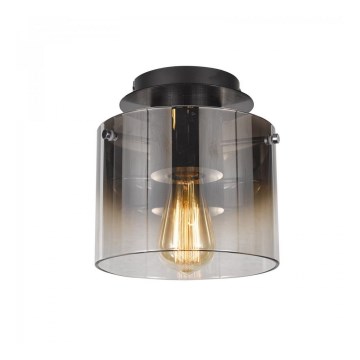 ITALUX MX17076-1A BK - Потолочный светильник JAVIER 1xE27/60W/230V