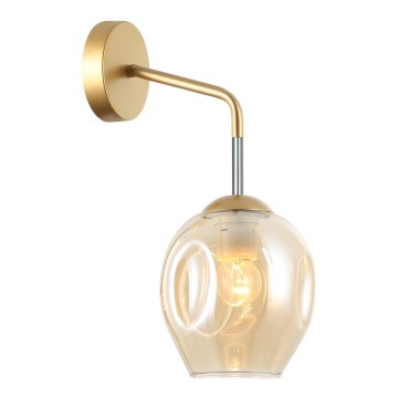 ITALUX - Настінний світильник BORGO 1xE27/40W/230V золотий