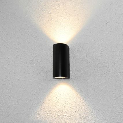 ITALUX - Вуличний настінний світильник GENTA 2xGU10/40W/230V IP54 15 см
