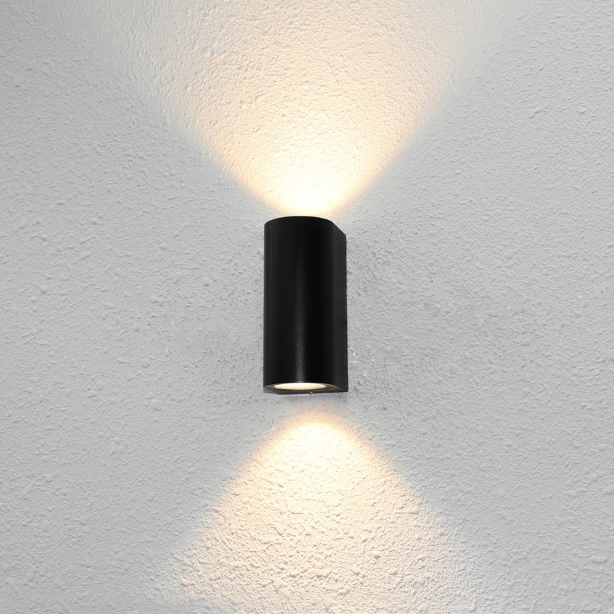 ITALUX - Вуличний настінний світильник GENTA 2xGU10/40W/230V IP54 15 см