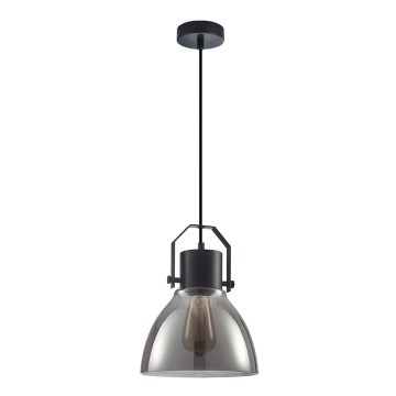 ITALUX - Підвісна люстра DARLENA 1xE27/40W/230V чорний