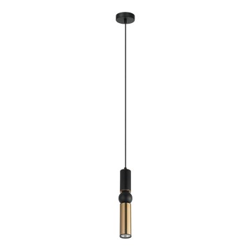 ITALUX - Підвісна люстра ISIDORA 1xGU10/25W/230V чорний/бронза