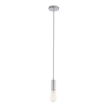 ITALUX - Підвісна люстра MODERNA 1xE27/60W/230V глянцевий хром