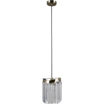 ITALUX - Підвісна люстра SABRIGA 1xE14/40W/230V матовий хром