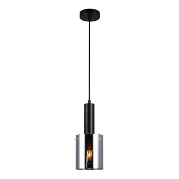 ITALUX - Підвісна люстра SARDO 1xE27/40W/230V чорний
