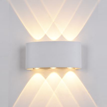 ITALUX - Вуличний світлодіодний настінний світильник GILBERTO 3xLED/2W/230V 3000K IP54
