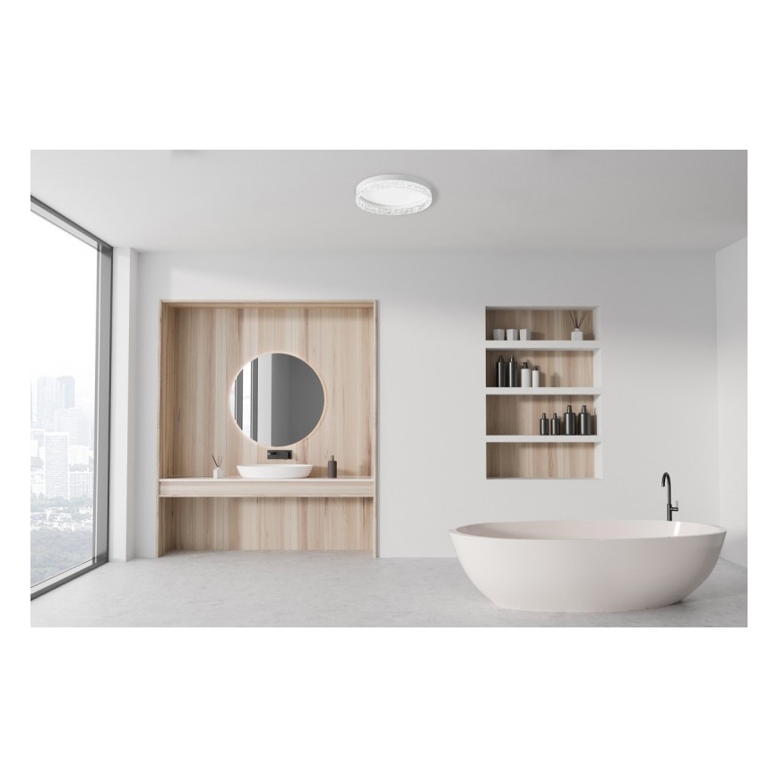 ITALUX - LED стельовий світильник RANTE LED/58 Вт/230 В 3000-6500K діаметр 50 см білий + дистанційне керування