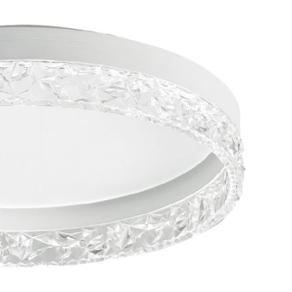 ITALUX - LED стельовий світильник RANTE LED/58 Вт/230 В 3000-6500K діаметр 50 см білий + дистанційне керування