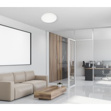 ITALUX - Светодиодный потолочный светильник PELARO LED/36W/230V 4000K диаметр 50 см белый