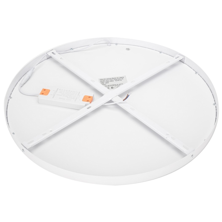 ITALUX - Светодиодный потолочный светильник PELARO LED/36W/230V 4000K диаметр 50 см белый