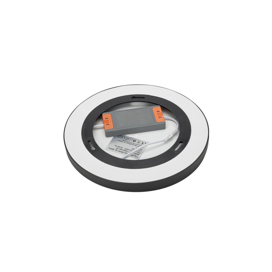 ITALUX - Светодиодный потолочный светильник RIBERIO LED/30W/230V 3000K черный