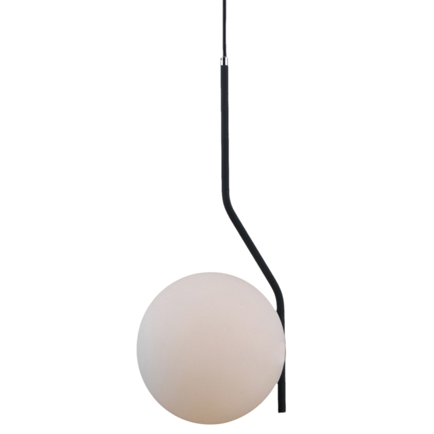 ITALUX - Підвісна люстра CARIMI 1xE27/5W/230V чорний