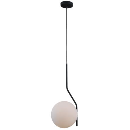 ITALUX - Підвісна люстра CARIMI 1xE27/5W/230V чорний