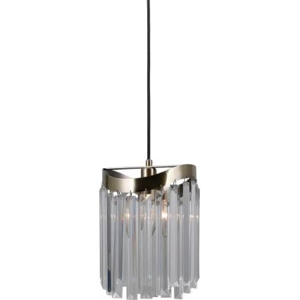 ITALUX - Подвесная люстра SABRIGA 1xE14/40W/230V матовый хром