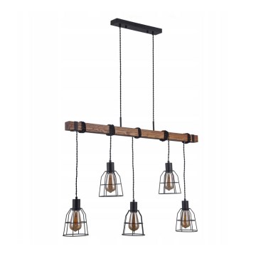 ITALUX PND-4793-5-L - Люстра на тросе REDA 5xE27/40W/230V