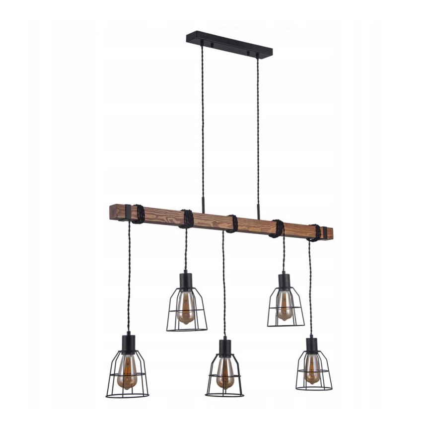 ITALUX PND-4793-5-L - Люстра на тросе REDA 5xE27/40W/230V