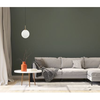 ITALUX - Підвісна люстра DEORE 1xE27/40W/230V діаметр 30 см бронза
