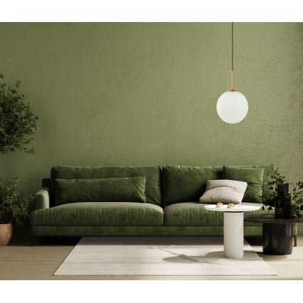 ITALUX - Підвісна люстра DEORE 1xE27/40W/230V діаметр 25 см бронза