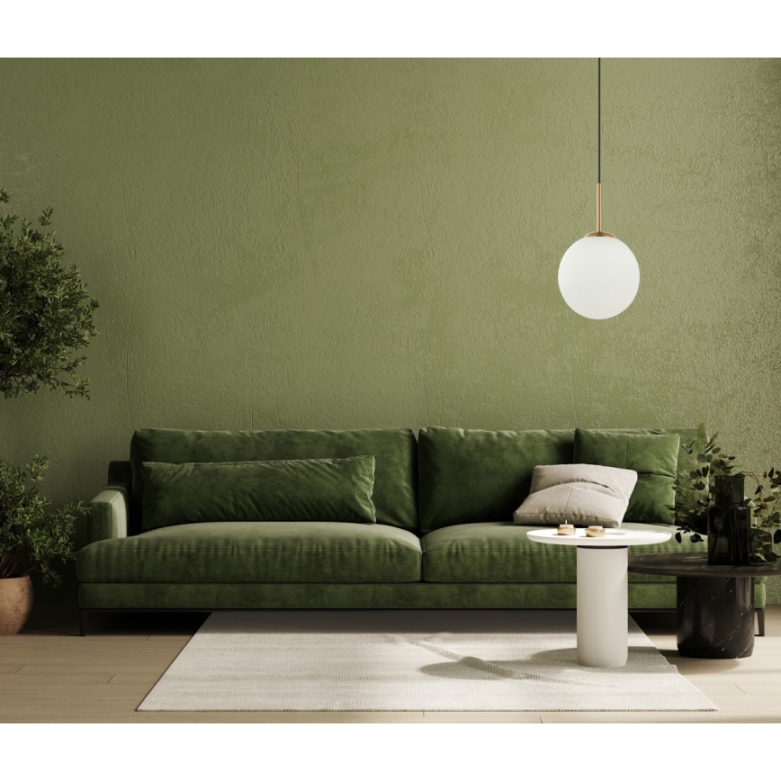 ITALUX - Підвісна люстра DEORE 1xE27/40W/230V діаметр 25 см бронза