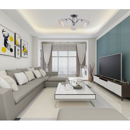 ITALUX - Пристельова люстра LUGANO 5xE27/40W/230V