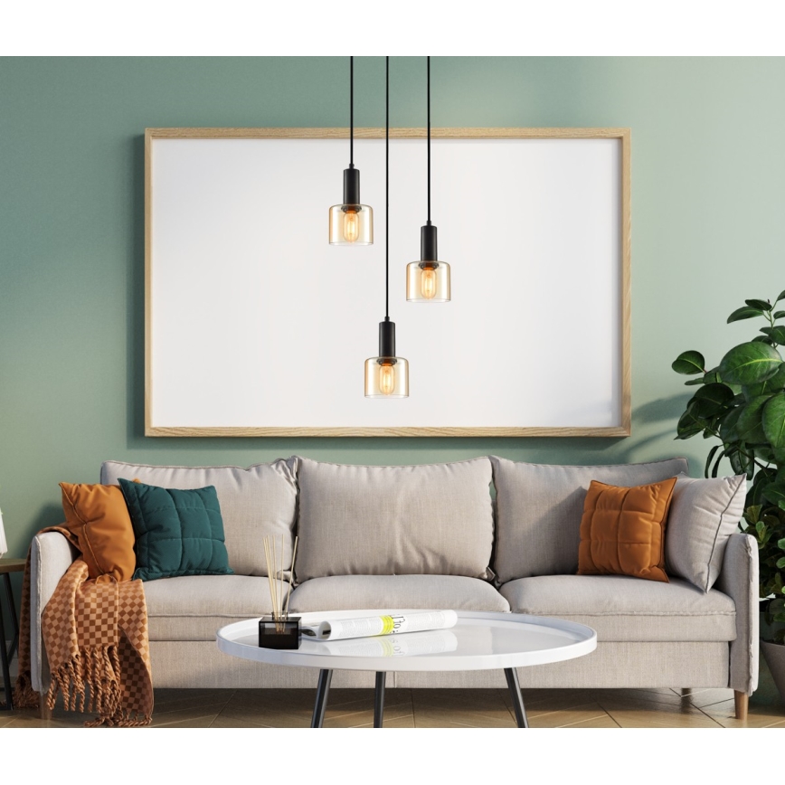 ITALUX - Підвісна люстра SANTIA 3xE27/40W/230V