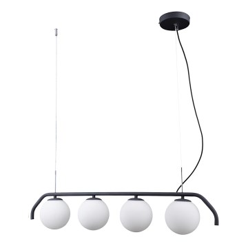 ITALUX - Подвесная люстра CARIMI 4xG9/5W/230V черный