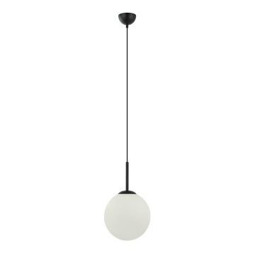 ITALUX - Подвесная люстра DEORE 1xE27/40W/230V диаметр 25 см черный