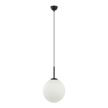 ITALUX - Подвесная люстра DEORE 1xE27/40W/230V диаметр 30 см черный