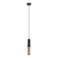 ITALUX - Подвесная люстра ISIDORA 1xGU10/25W/230V черный/бронзовый