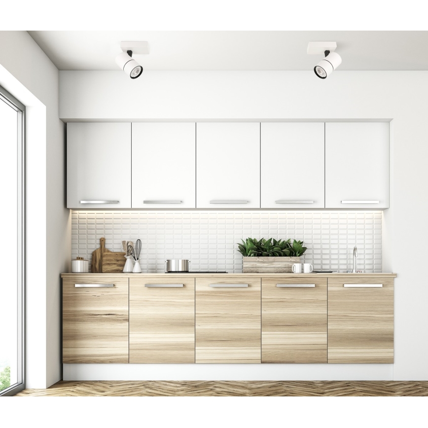 ITALUX - Точечный светильник LACONI 1xGU10/35W/230V белый