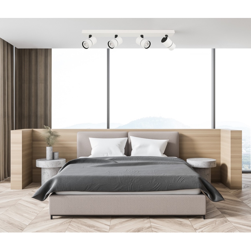ITALUX - Точечный светильник LACONI 4xGU10/35W/230V белый
