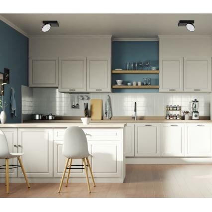 ITALUX - Світлодіодний точковий світильник CASTELIO LED/5W/230V 4000K чорний